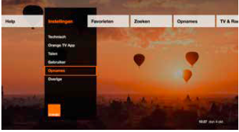 recordings orange tv